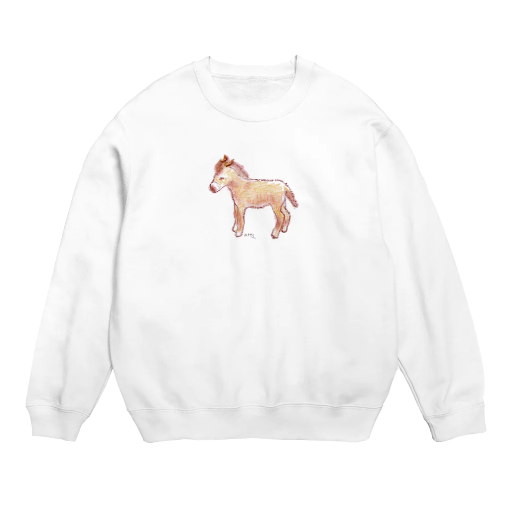 attsjamの子ろば Crew Neck Sweatshirt