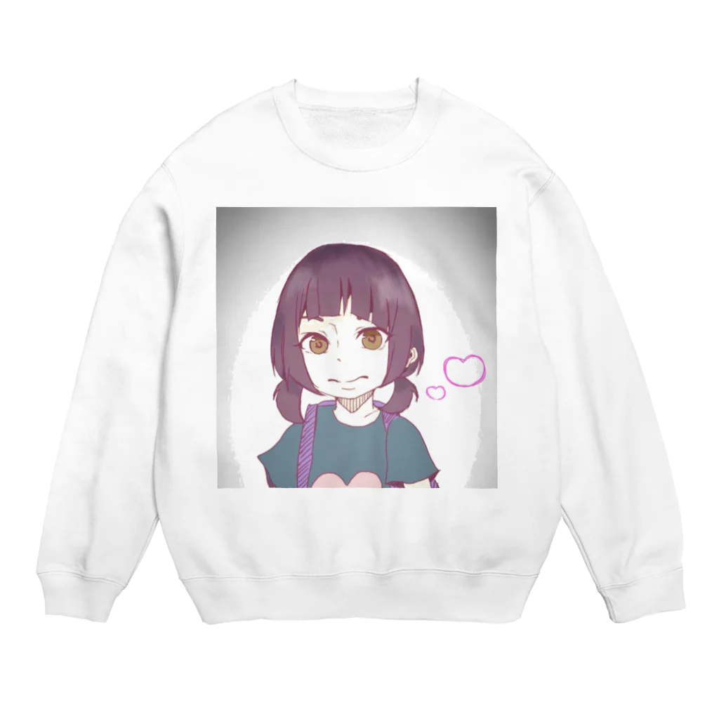 ゆり@よんふぇす2日目の少女A Crew Neck Sweatshirt