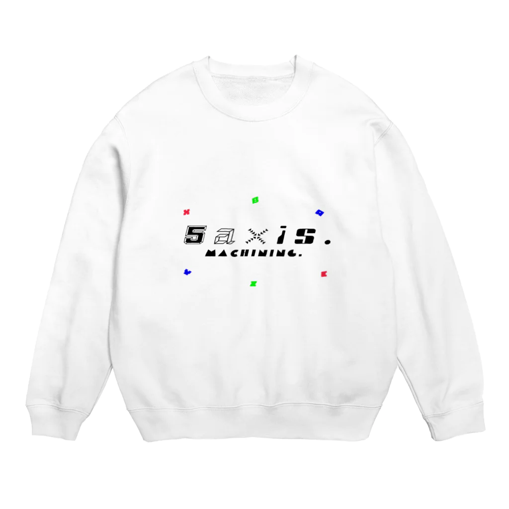 tomo@マシニングの5axis.T Crew Neck Sweatshirt