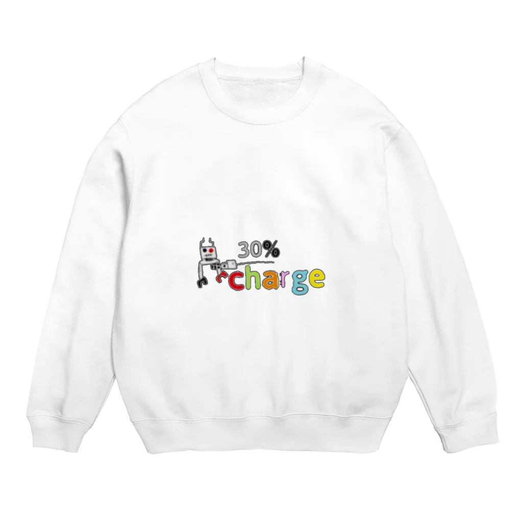 OSARuのチャージロボット Crew Neck Sweatshirt