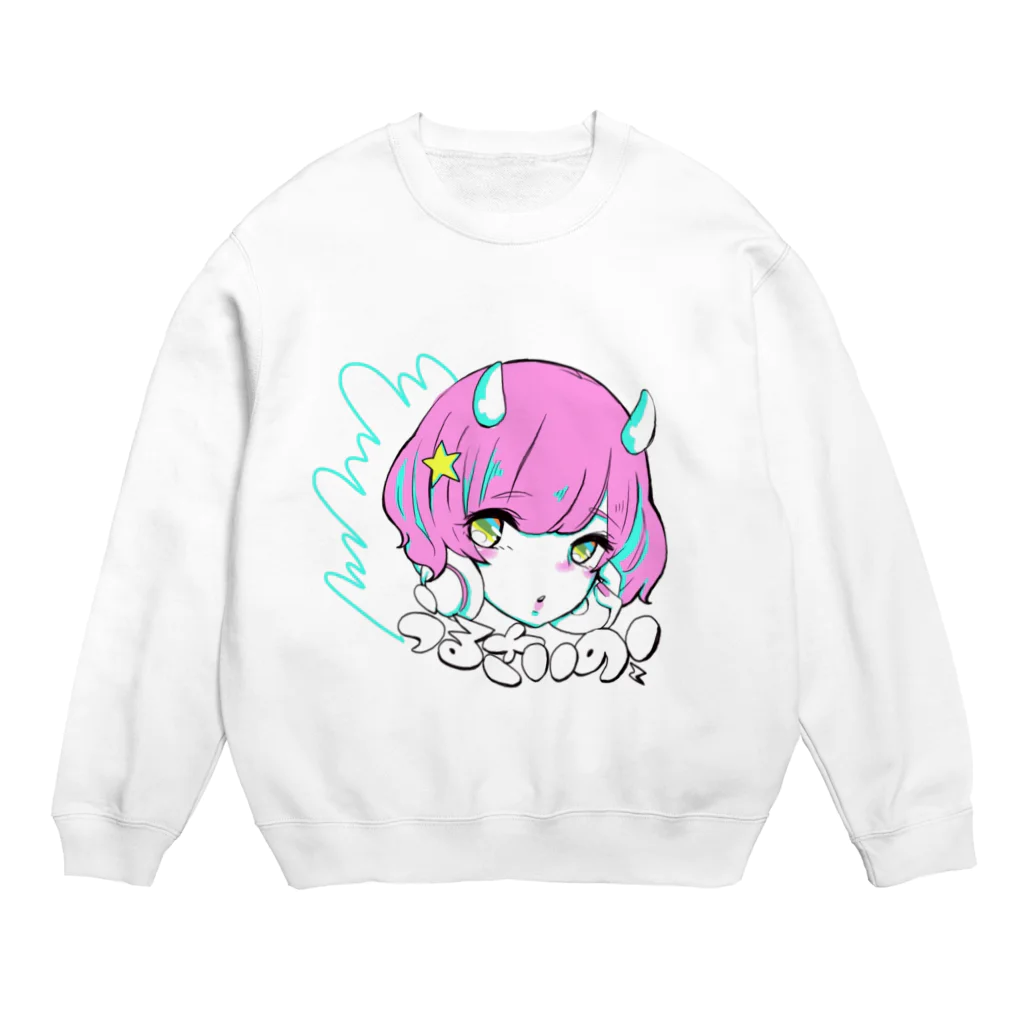 AKKY!のうるさいの！ Crew Neck Sweatshirt