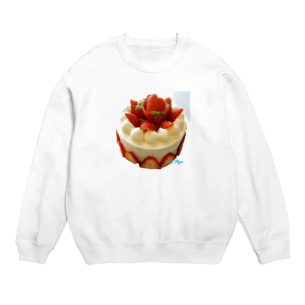 a sweet farmのHappy birthday! Crew Neck Sweatshirt