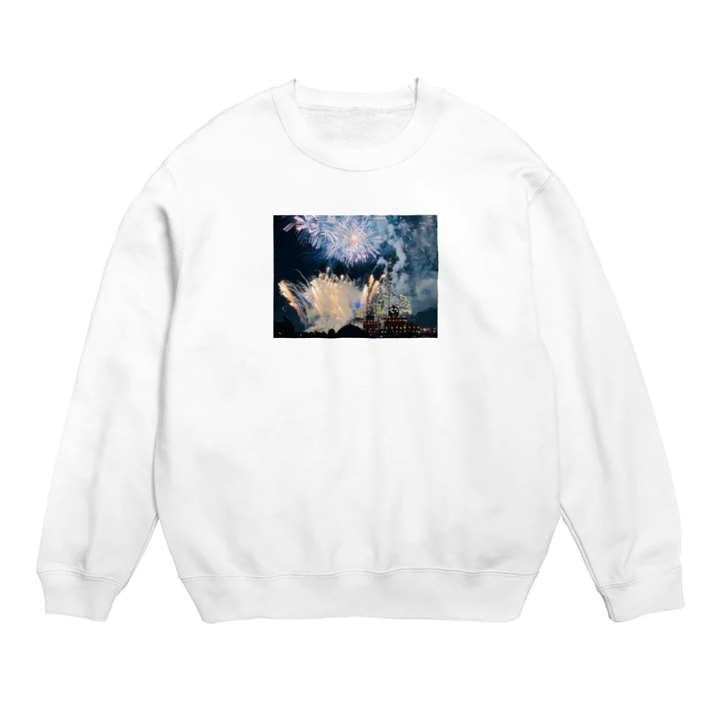 mkshopの花火 Crew Neck Sweatshirt