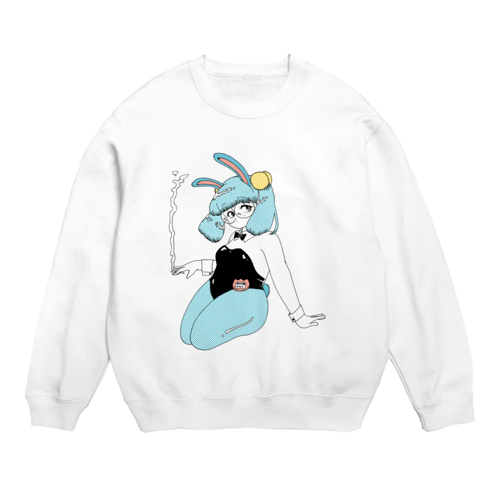 いぬ屋いぬみせのうさこ Crew Neck Sweatshirt