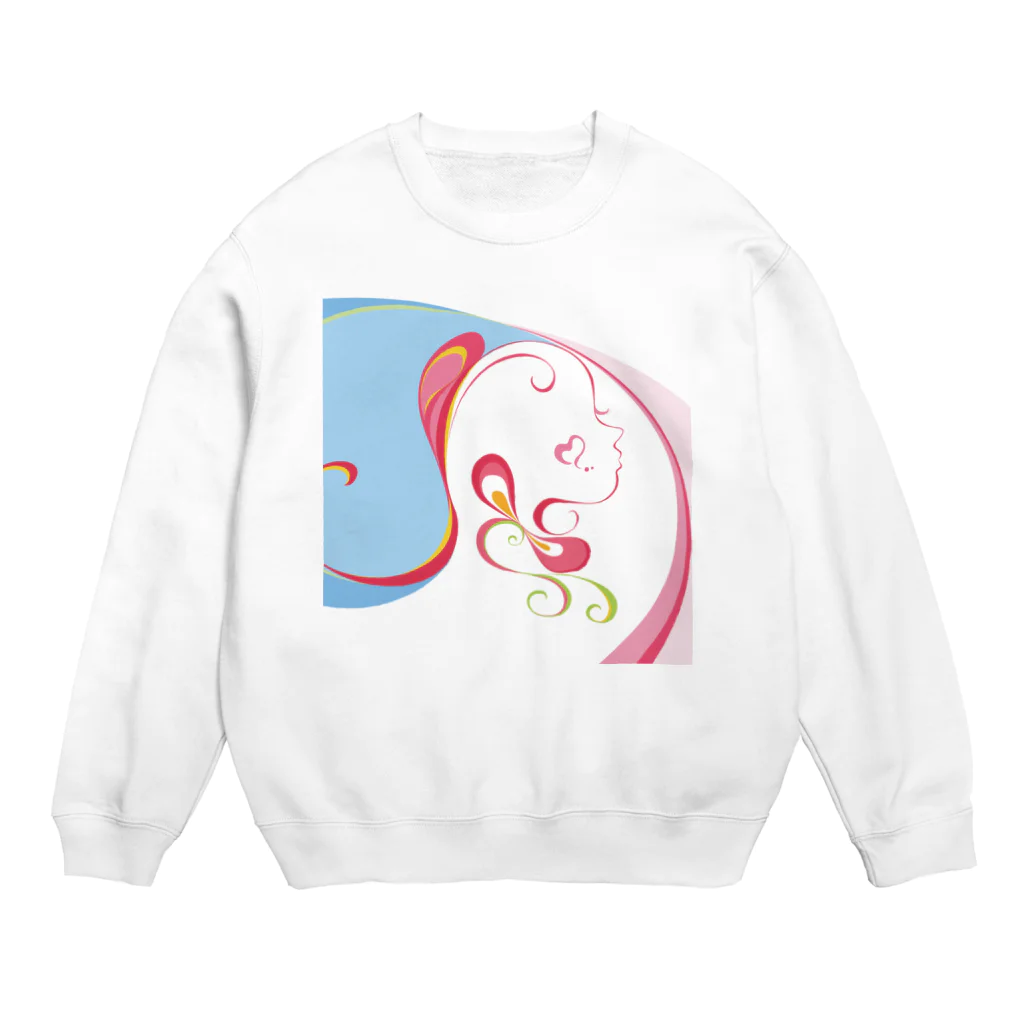 suparnaのDreamer　グッズ Crew Neck Sweatshirt