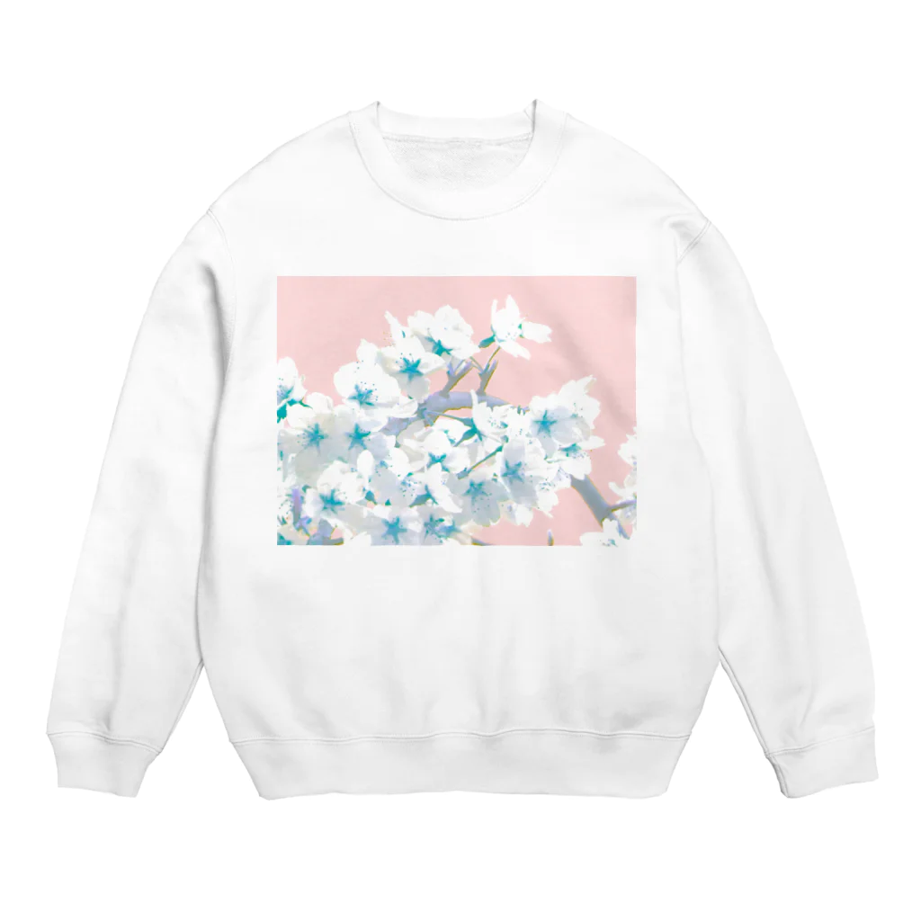 ゆうみ んのふぁんたじっく桜 Crew Neck Sweatshirt