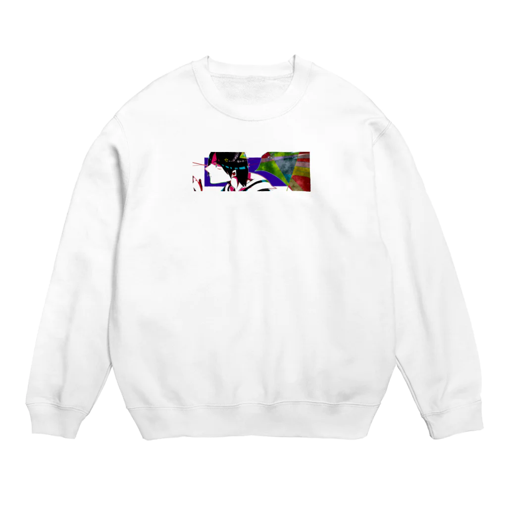 奴さん屋さん。のなんかきらきら Crew Neck Sweatshirt