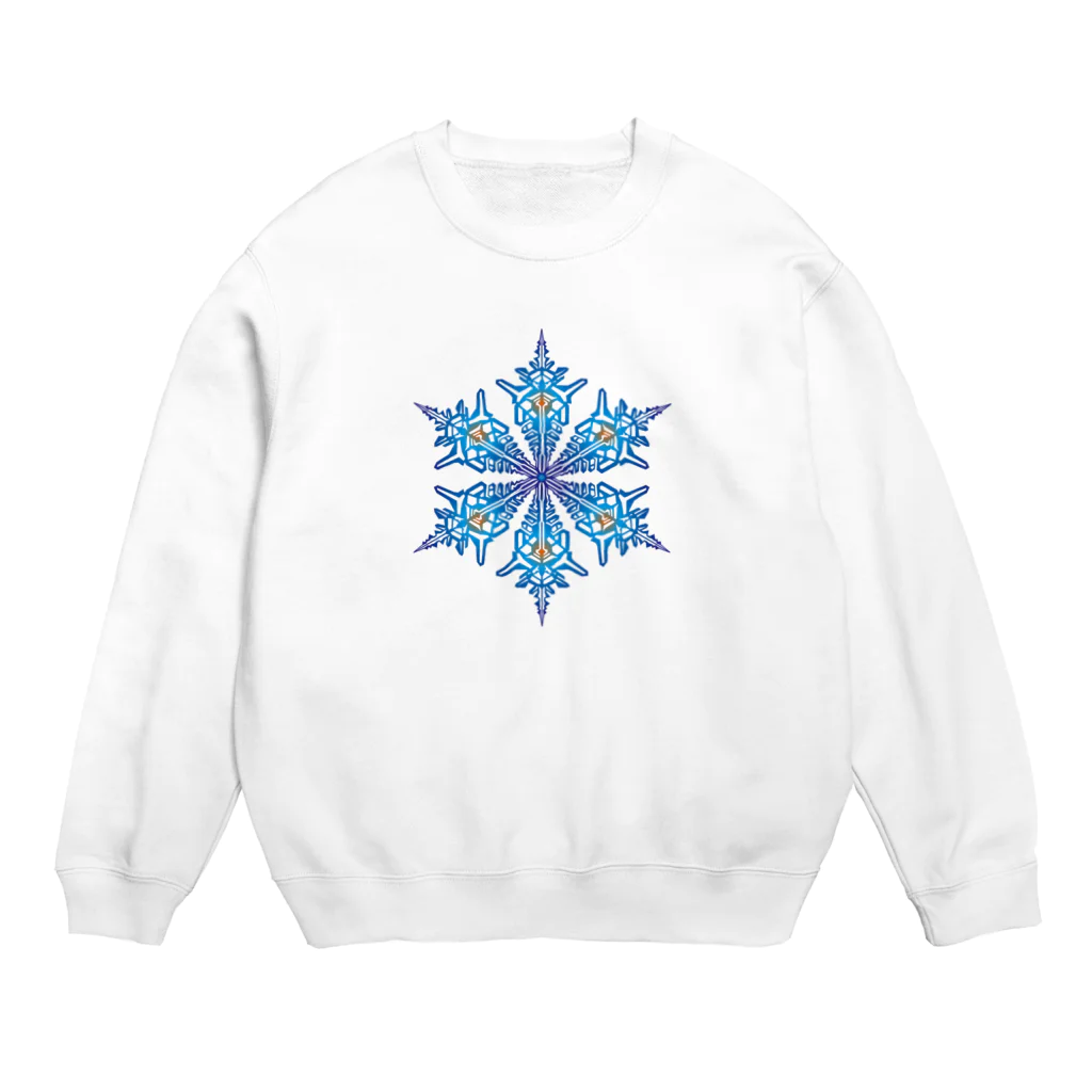 AURA_HYSTERICAのSnow_Crest Crew Neck Sweatshirt