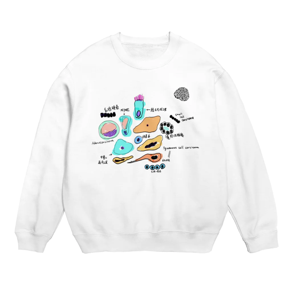 emi tanajiの大谷細胞 Crew Neck Sweatshirt