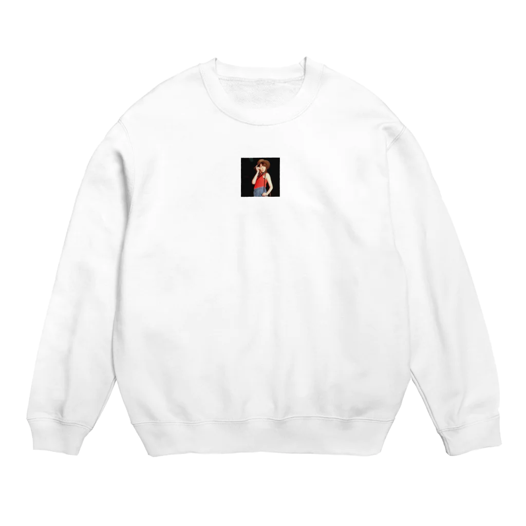 ゆうきのななみん Crew Neck Sweatshirt