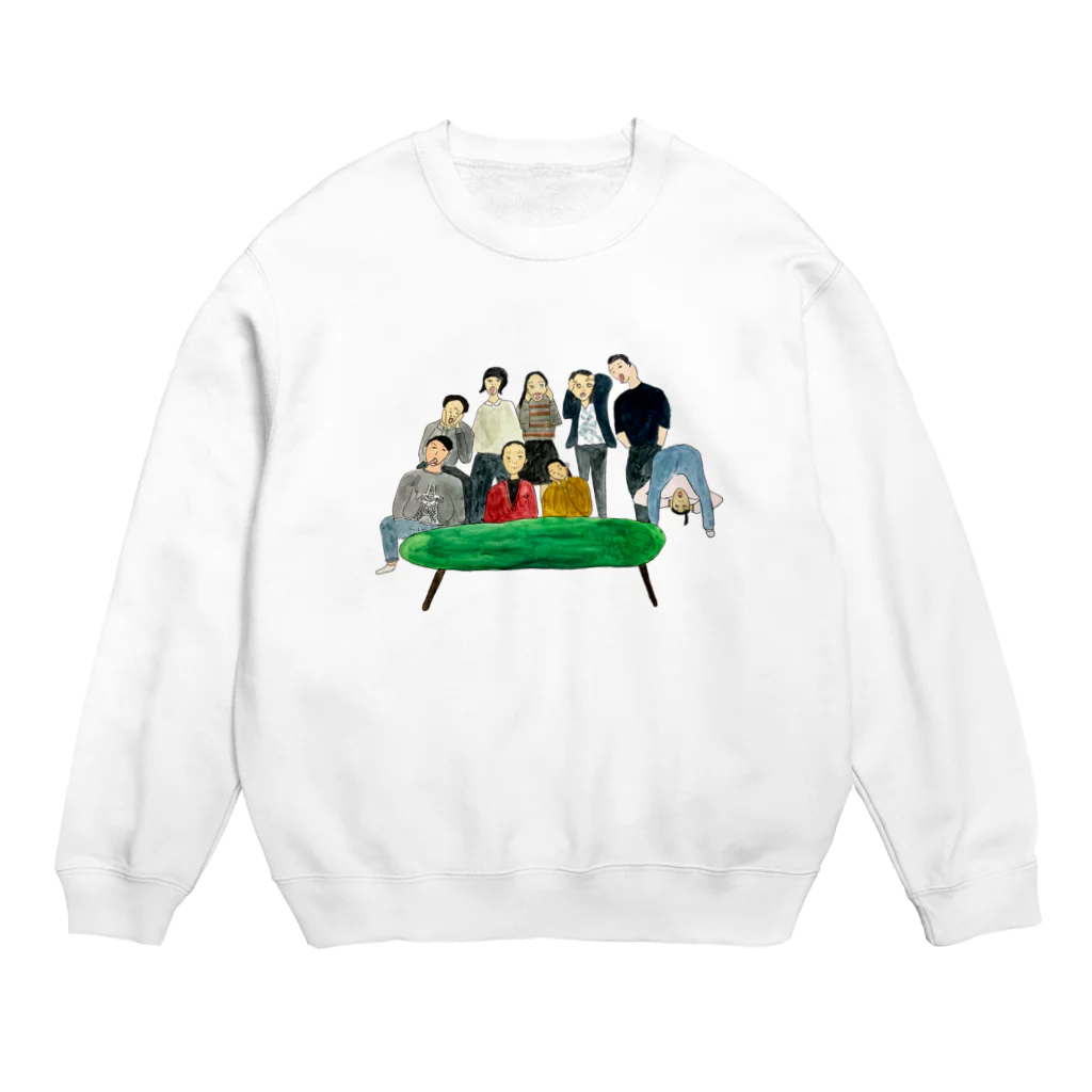 er1hayakawaのnagae fam Crew Neck Sweatshirt