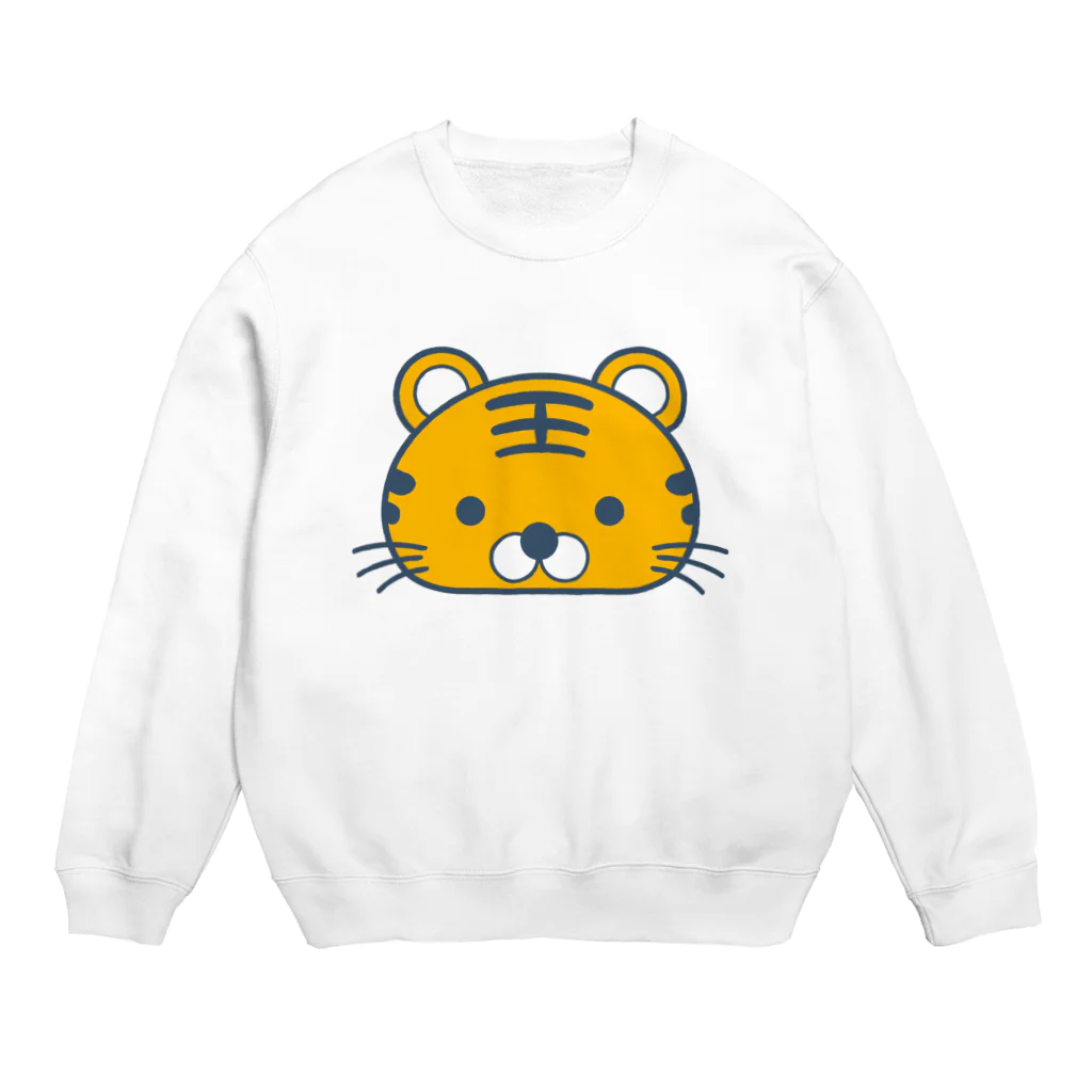 天工房のとらちゃん Crew Neck Sweatshirt