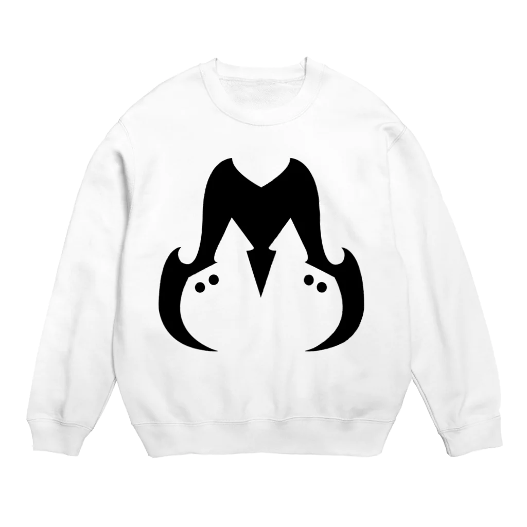 MKO DESIGNのofficial logo 01 Crew Neck Sweatshirt