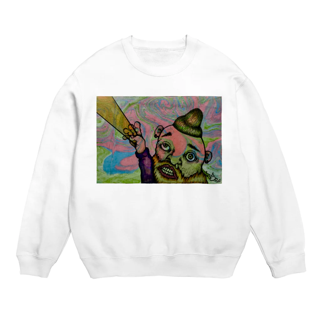 BOSOの光線男 Crew Neck Sweatshirt