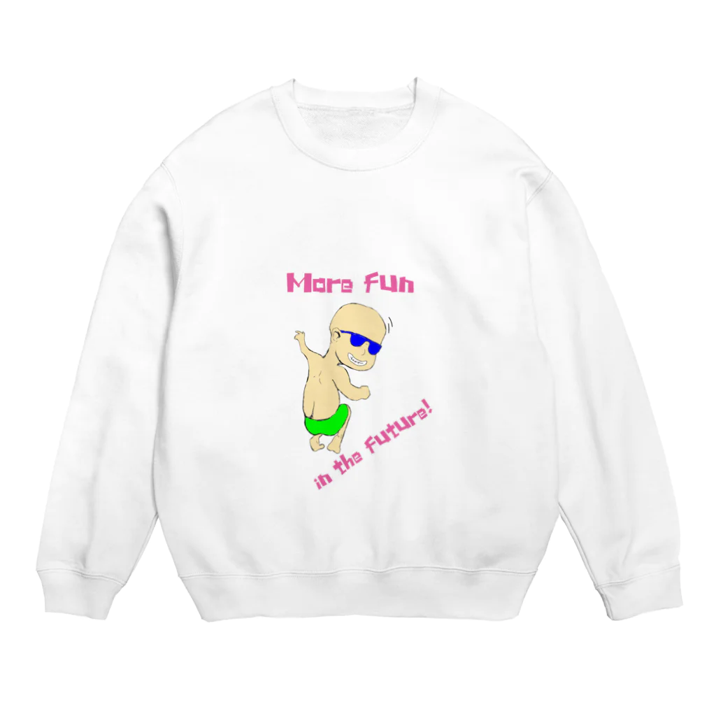 PWL-raysのPWL More fun Crew Neck Sweatshirt