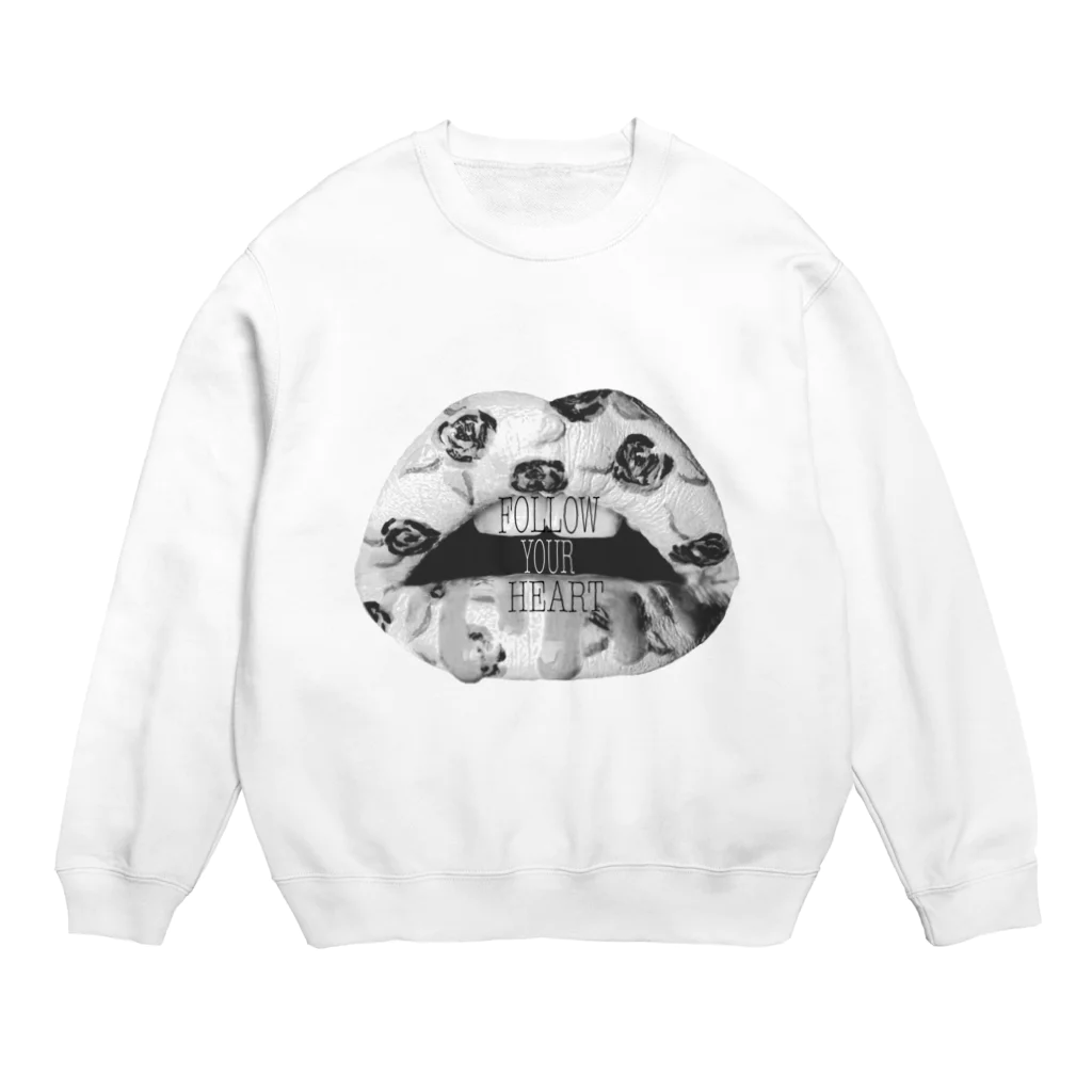 猛毒ポップの毒々しいキス Crew Neck Sweatshirt