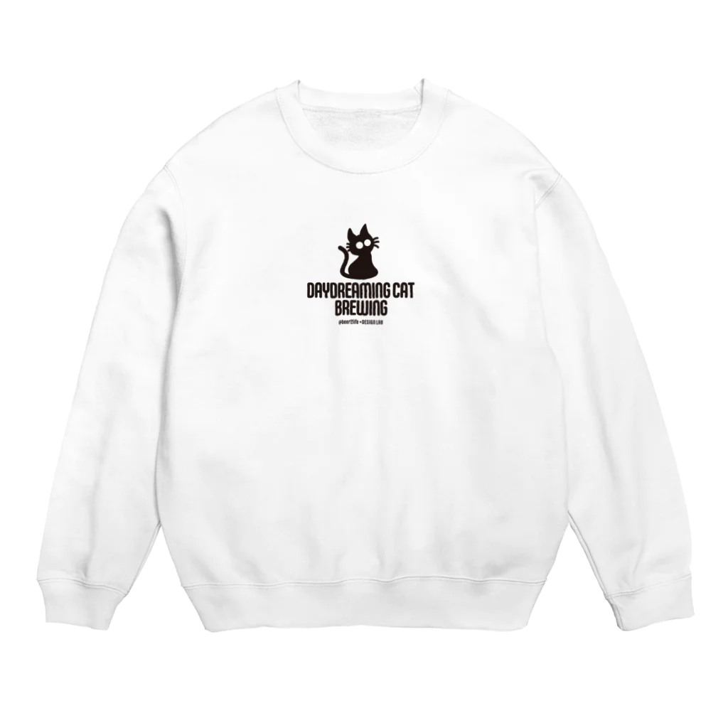 びーるのみたい。webshopのDaydreamingCatBrewing_logo Crew Neck Sweatshirt