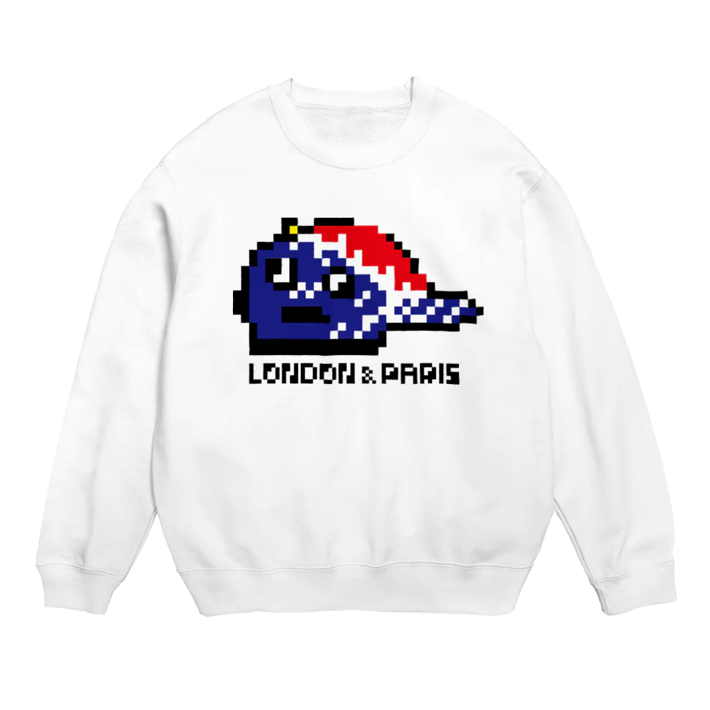 JIUKOのLONPARI 8BITS 「CAAAAP」 Crew Neck Sweatshirt