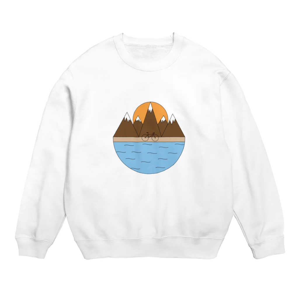 YAMの山登り Crew Neck Sweatshirt