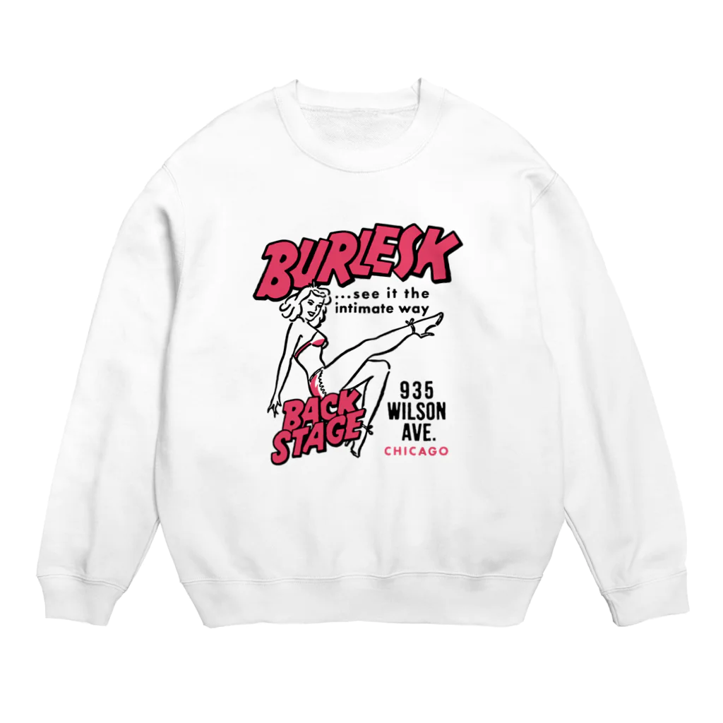 Bunny Robber GRPCのVintage_Burlesque_Chicago Crew Neck Sweatshirt