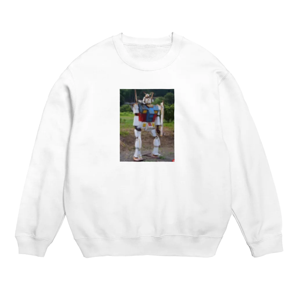 ポセイドンの幸せの黄色いアイテム Crew Neck Sweatshirt