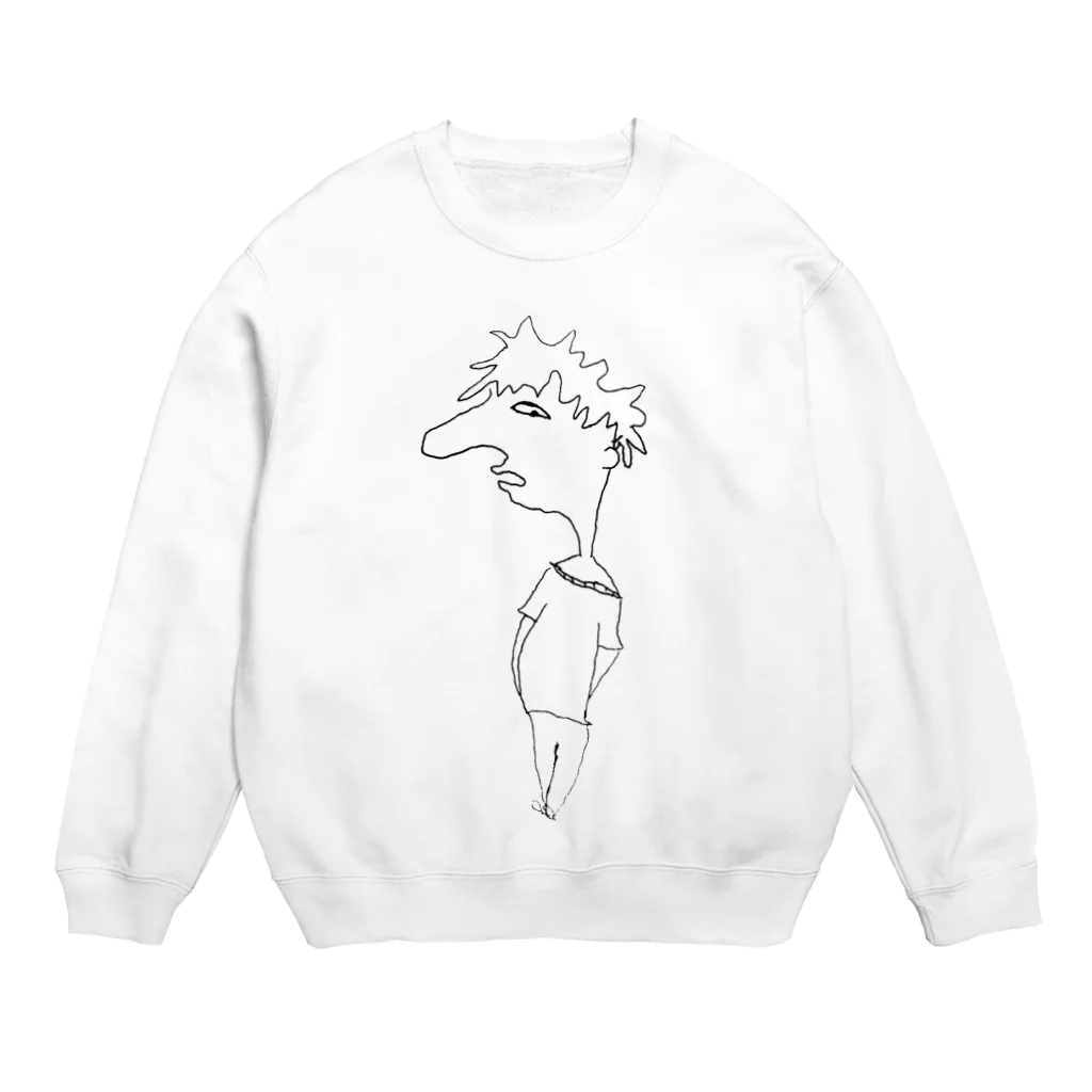 matter-dollの僕じゃない Crew Neck Sweatshirt