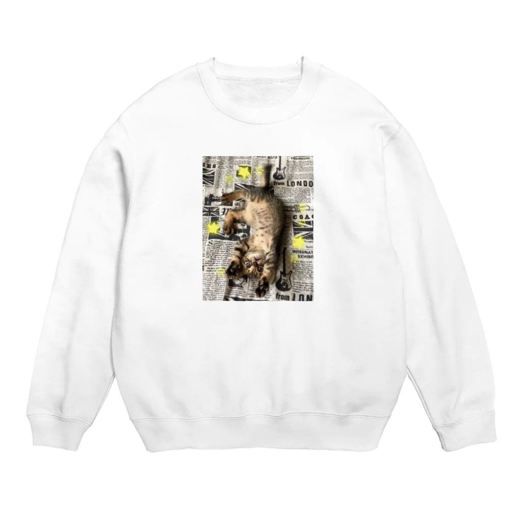 2654の仔猫のtiro  Crew Neck Sweatshirt