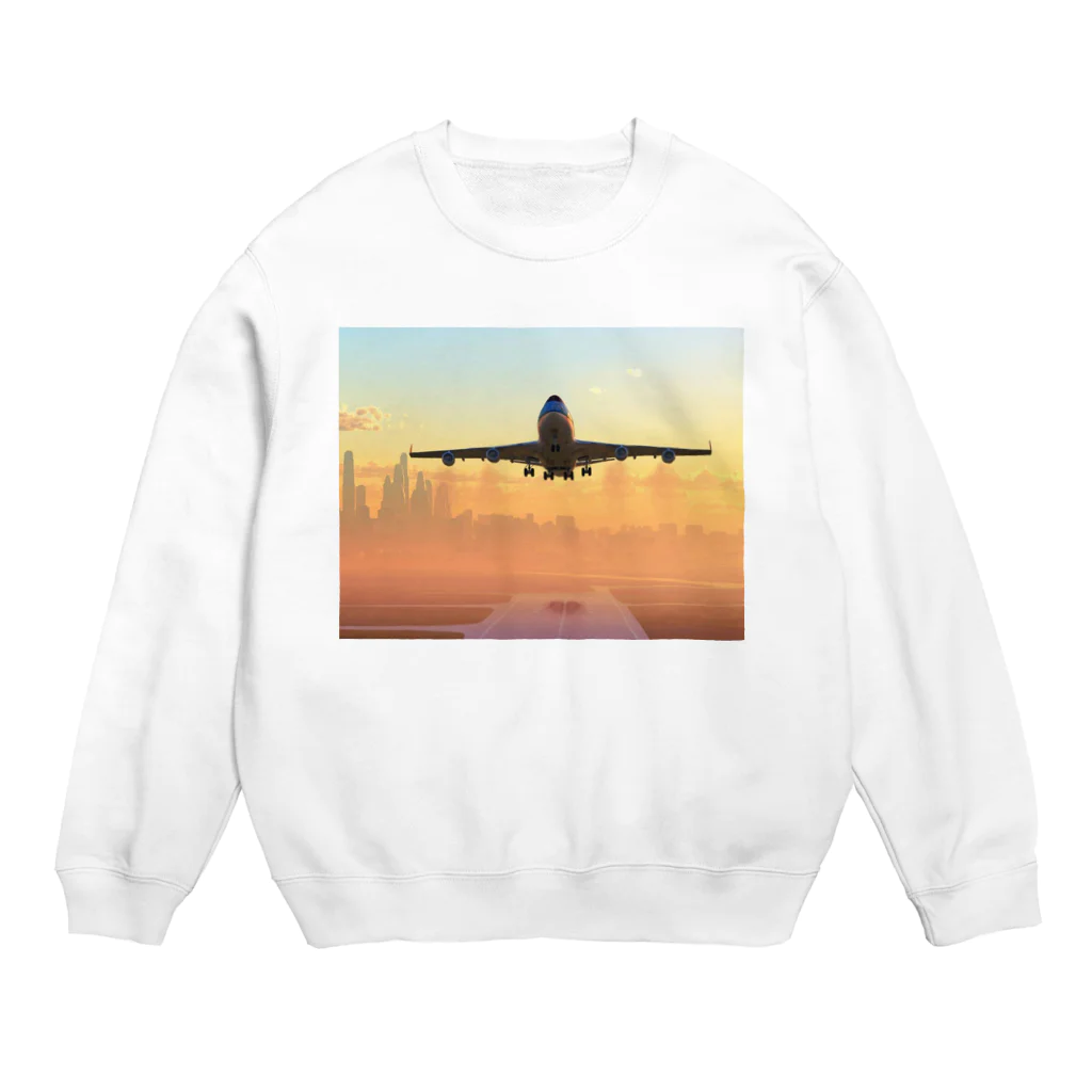 AAAstarsのボーイング747 Crew Neck Sweatshirt