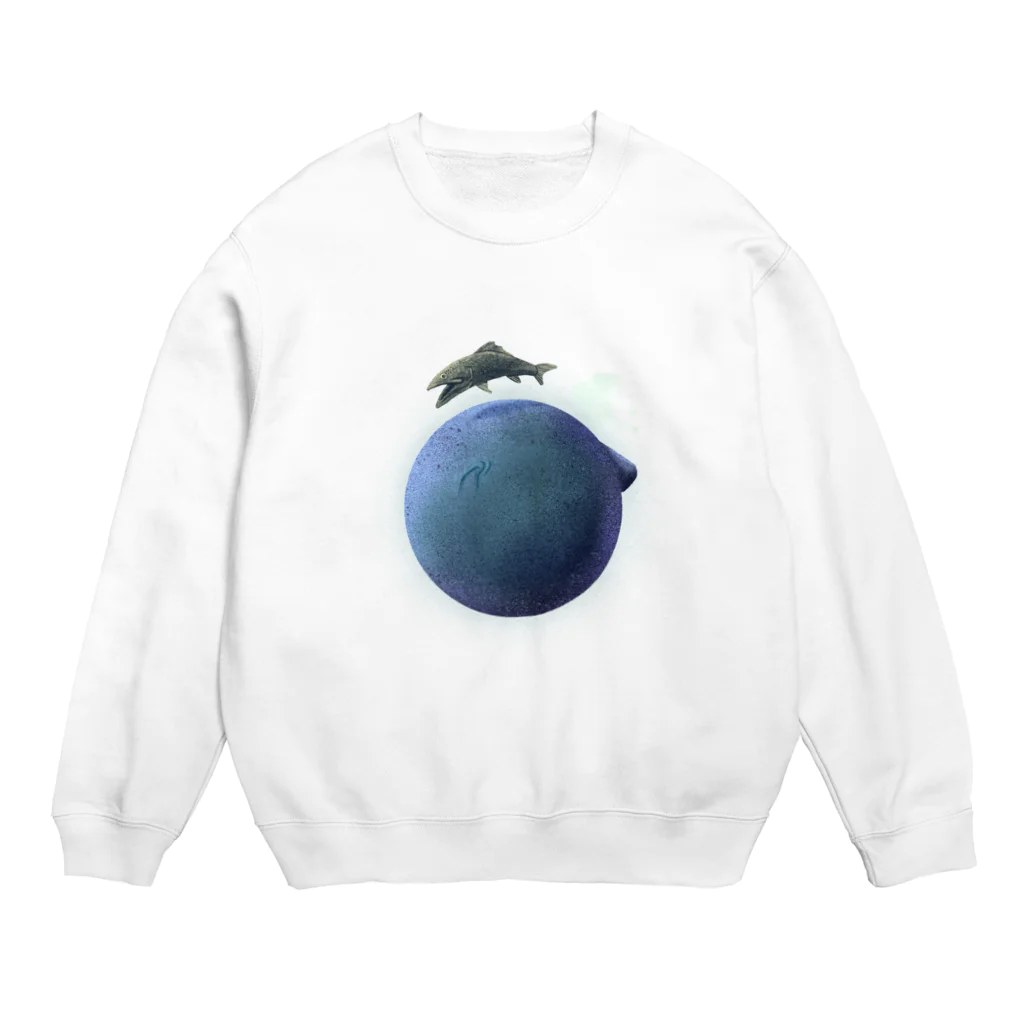 OW STOREのplanet of the fish Crew Neck Sweatshirt