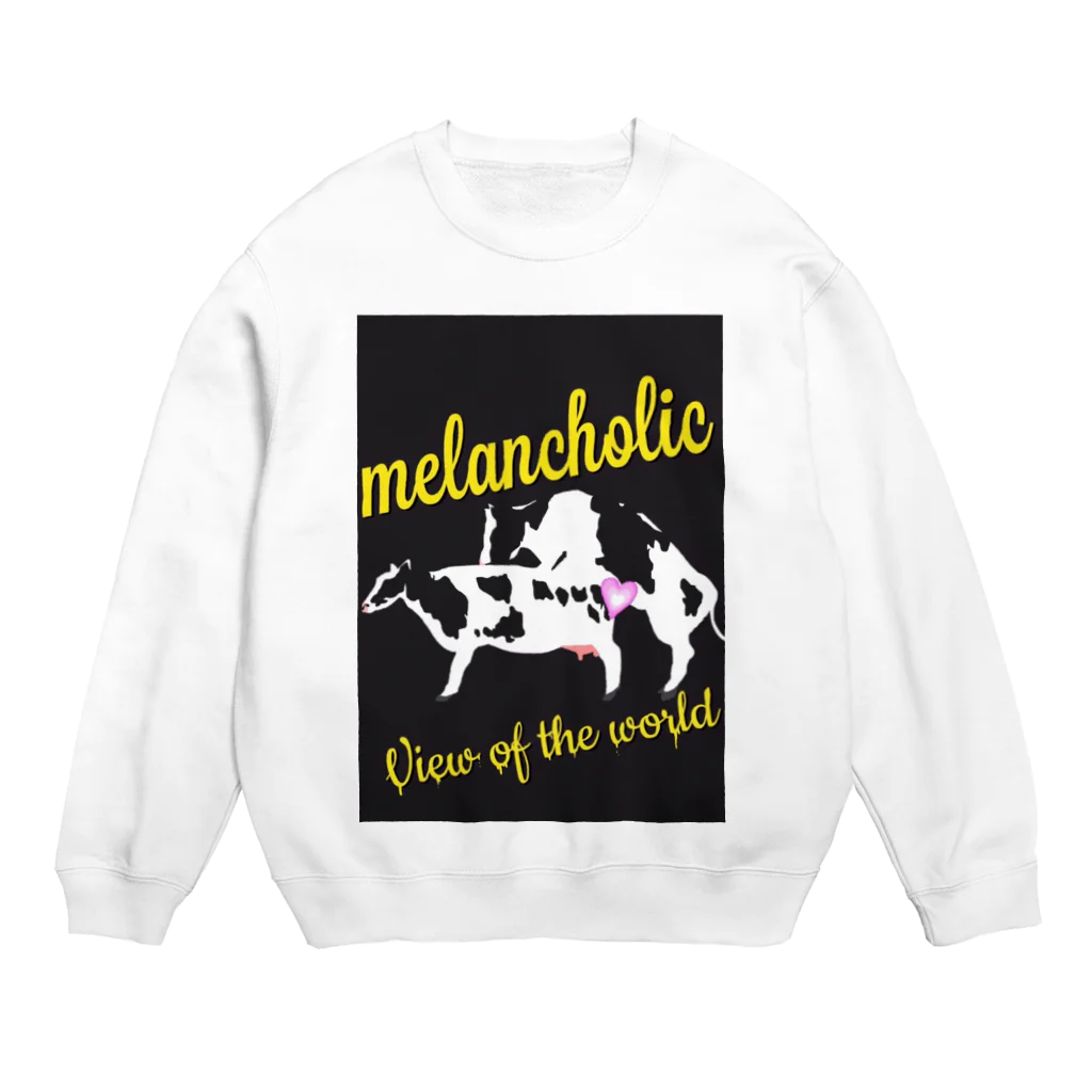 melancholic世界観の交尾シリーズ Crew Neck Sweatshirt