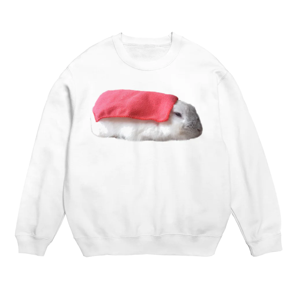 しろきののおすしろ　まぐろ　写真 Crew Neck Sweatshirt