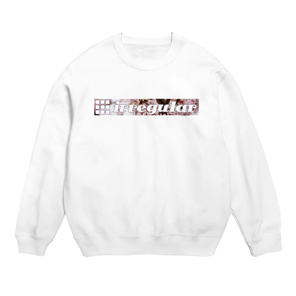 irregular × Legitimateのirregular sakura Crew Neck Sweatshirt