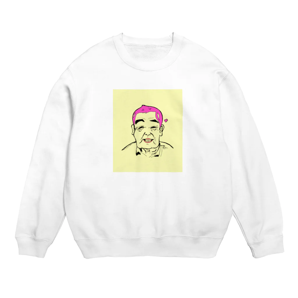 書道・道田里羽(RIU MICHIDA)の架空人物:タキ Crew Neck Sweatshirt