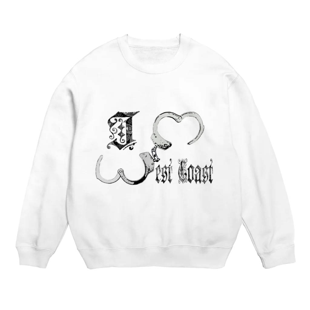 太陽のI ♡ WestCoast Crew Neck Sweatshirt