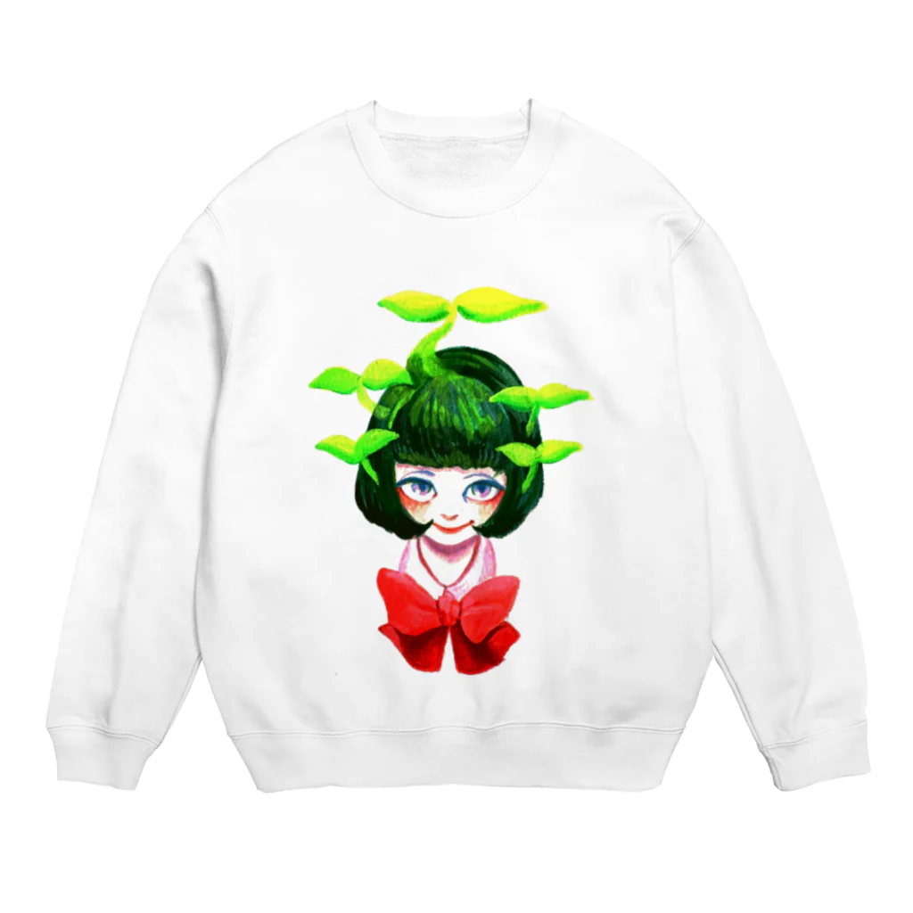 ひなこのわかばっ子 Crew Neck Sweatshirt