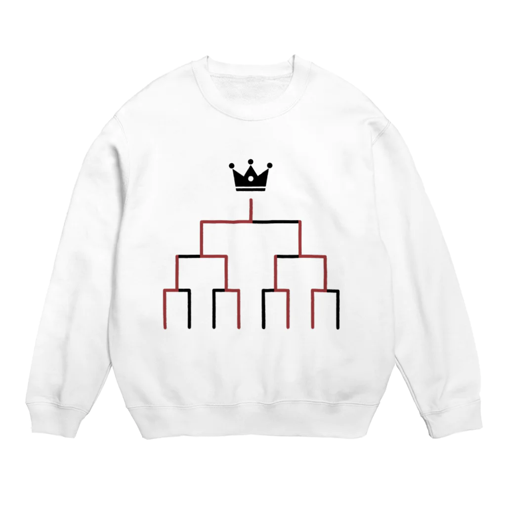 花信風のお店のトーナメント（試合後） Crew Neck Sweatshirt