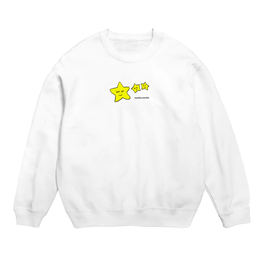 キチンのたまごのきらきら星 Crew Neck Sweatshirt