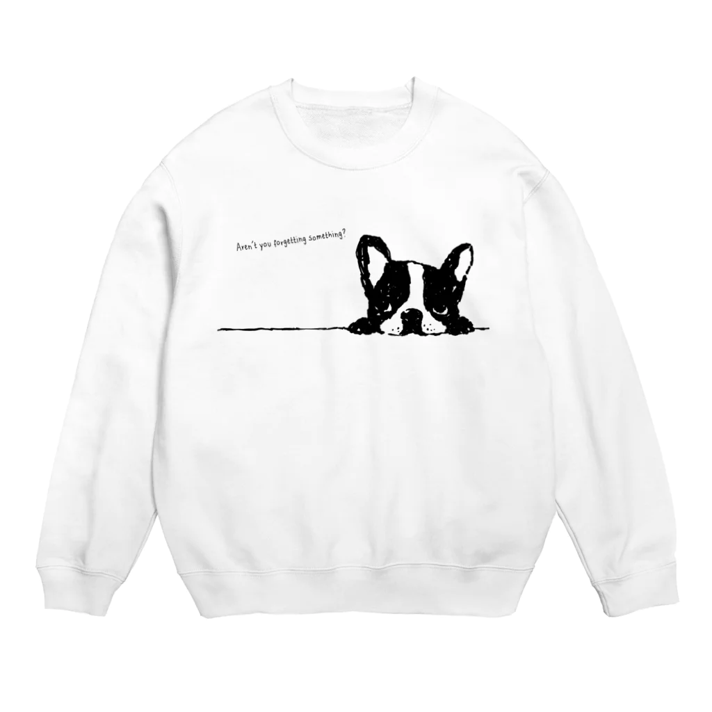 fullum-designのFrench Bulldog01 Crew Neck Sweatshirt