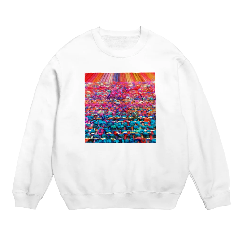 カヨラボ　スズリショップの珊瑚礁／カヨサトーTX Crew Neck Sweatshirt