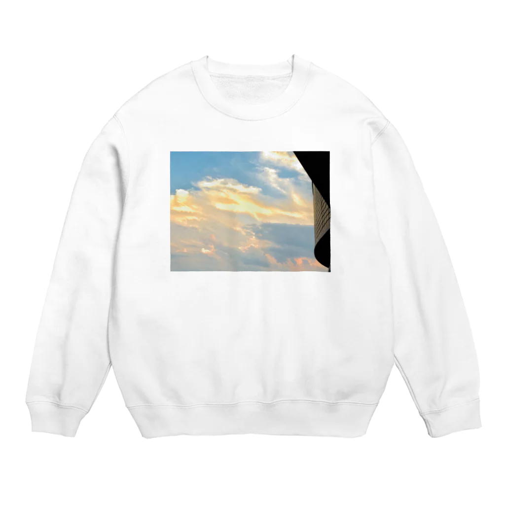 Nao Sakamoto Abeの夕陽のチカラ Crew Neck Sweatshirt