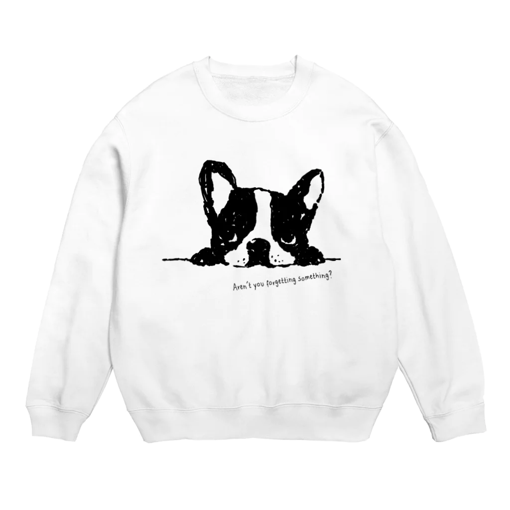 fullum-designのFrench Bulldog01 UP Crew Neck Sweatshirt