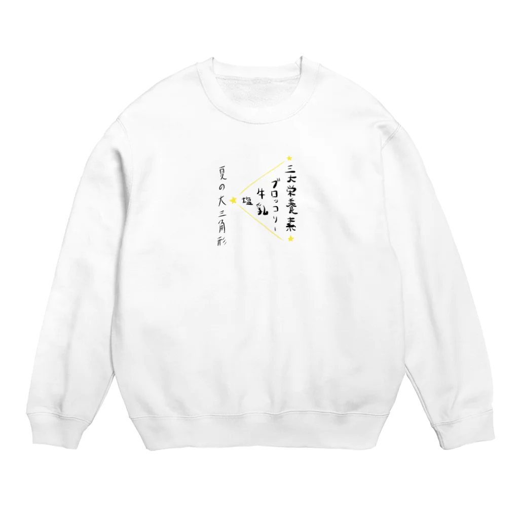 あやつるぽん！の夏食 Crew Neck Sweatshirt