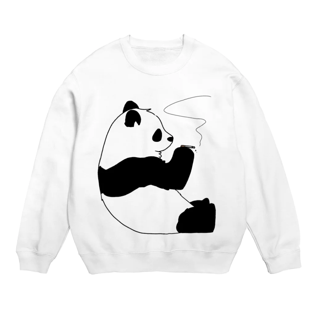 廃人のいっぷく Crew Neck Sweatshirt