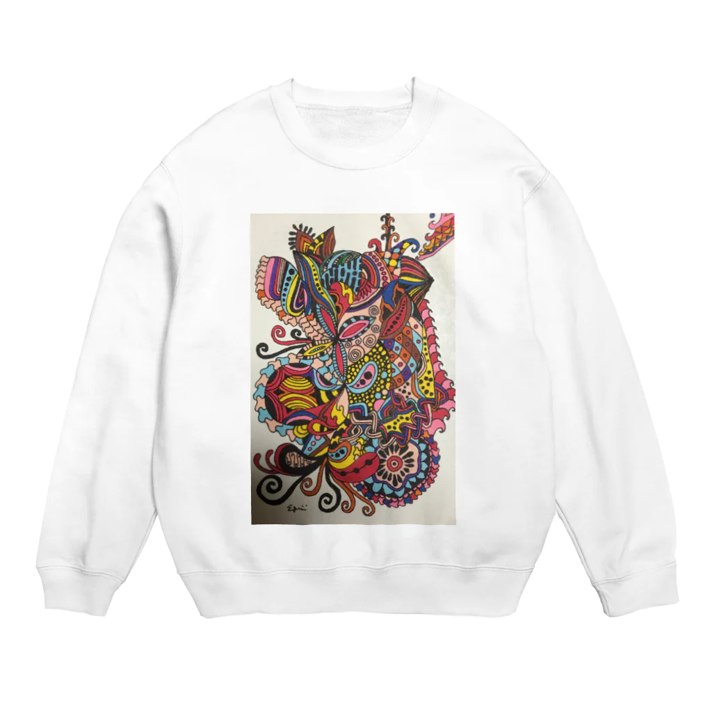 えがをの華 Crew Neck Sweatshirt