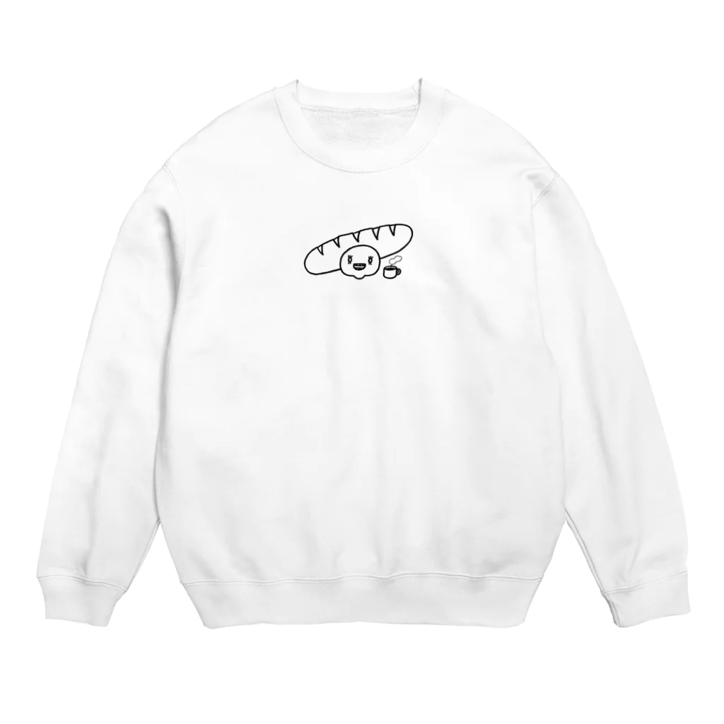 worldpeopleのパン人 Crew Neck Sweatshirt