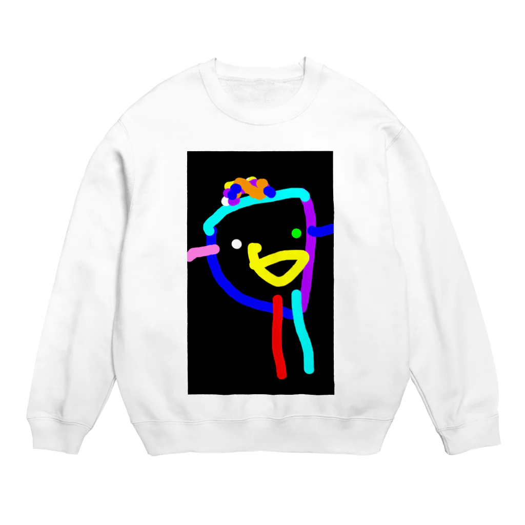 ruiruijiのspaceman☆1 Crew Neck Sweatshirt