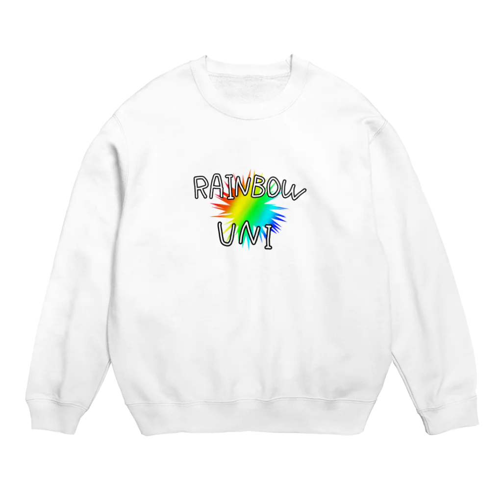 あれ屋のRAINBOW UNI スウェット