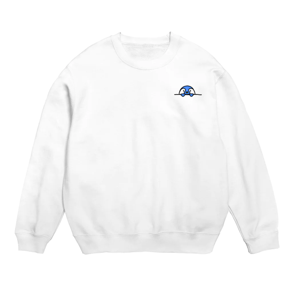 雨（ゆののお店）のペンギンくん Crew Neck Sweatshirt