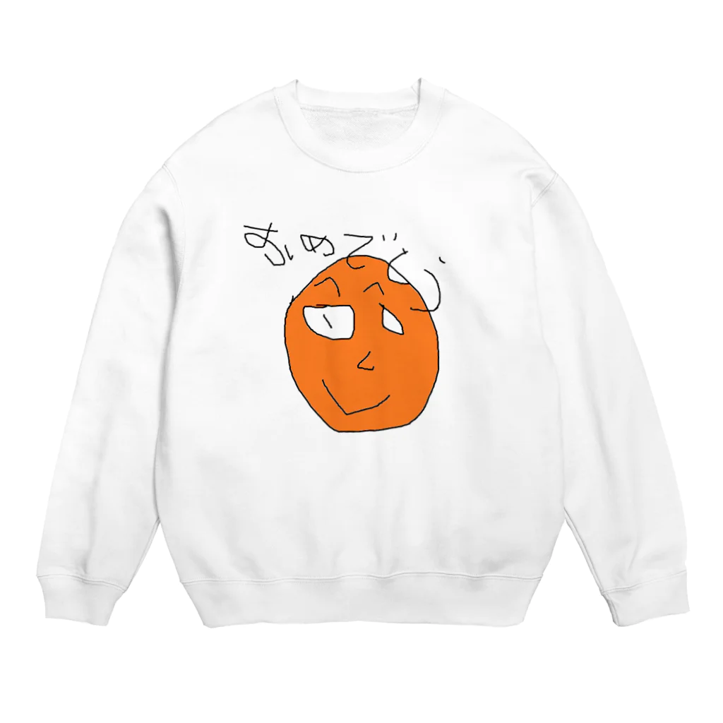 おめでとう(2年目)の【開運】おめでとうオリジナル Crew Neck Sweatshirt