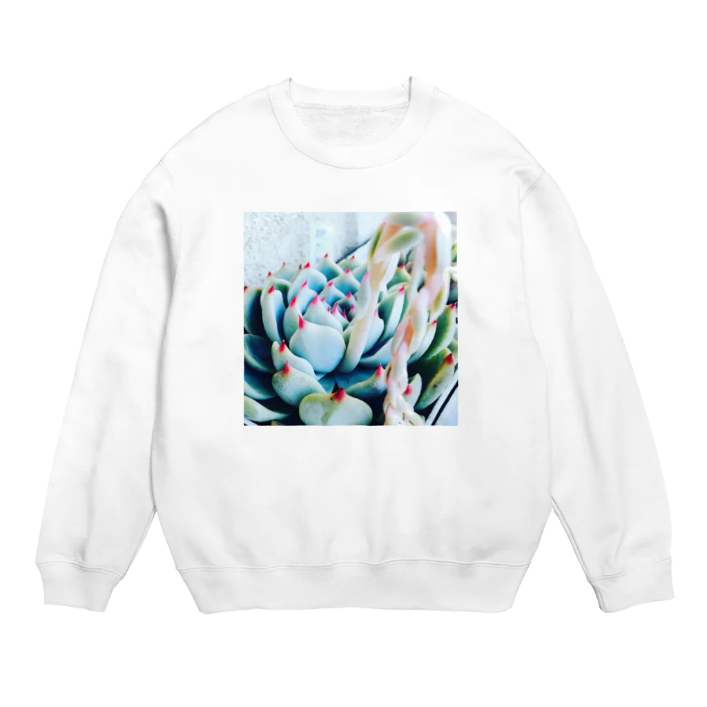 rozyroysのモモスケ Crew Neck Sweatshirt